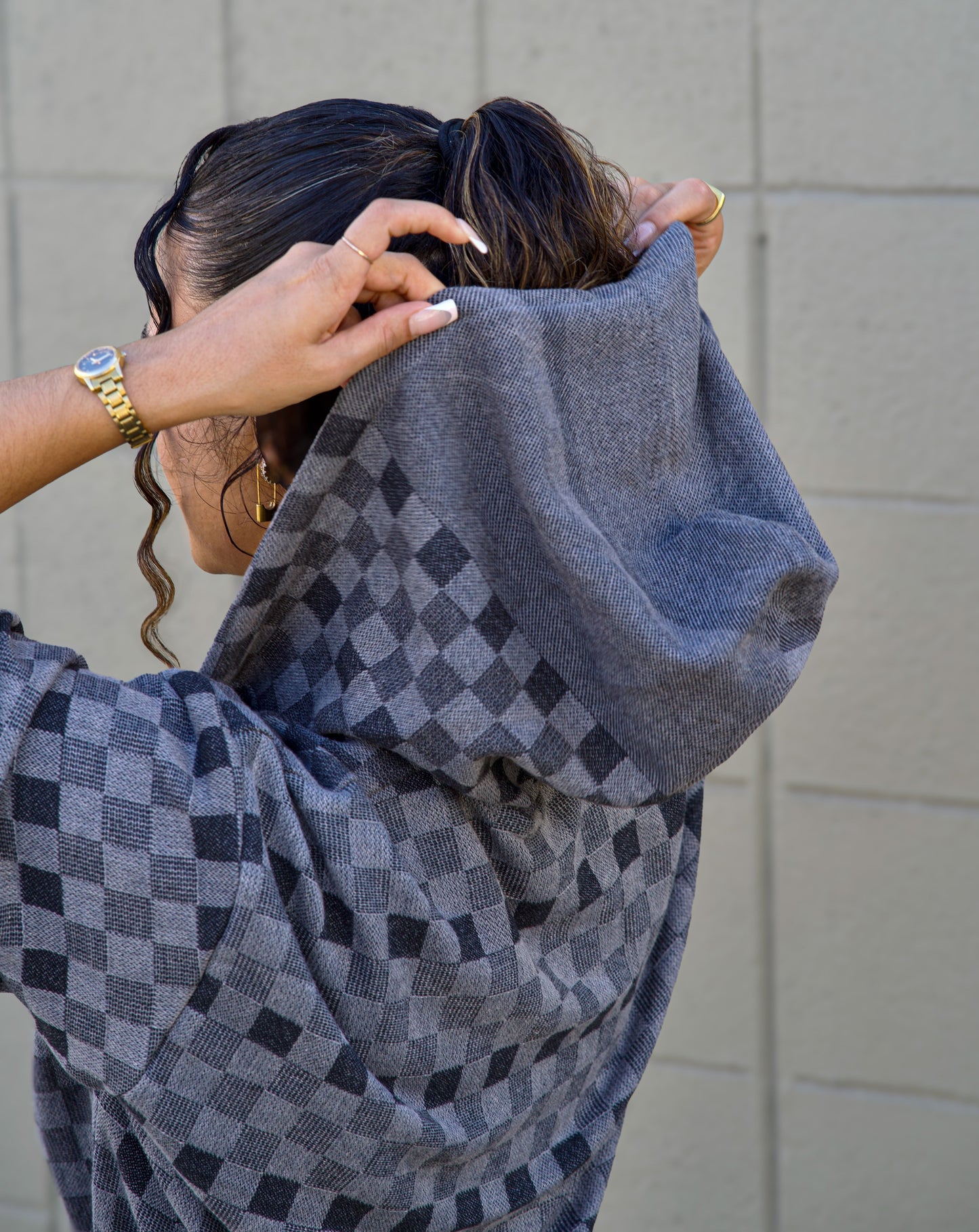 Checkered Robe