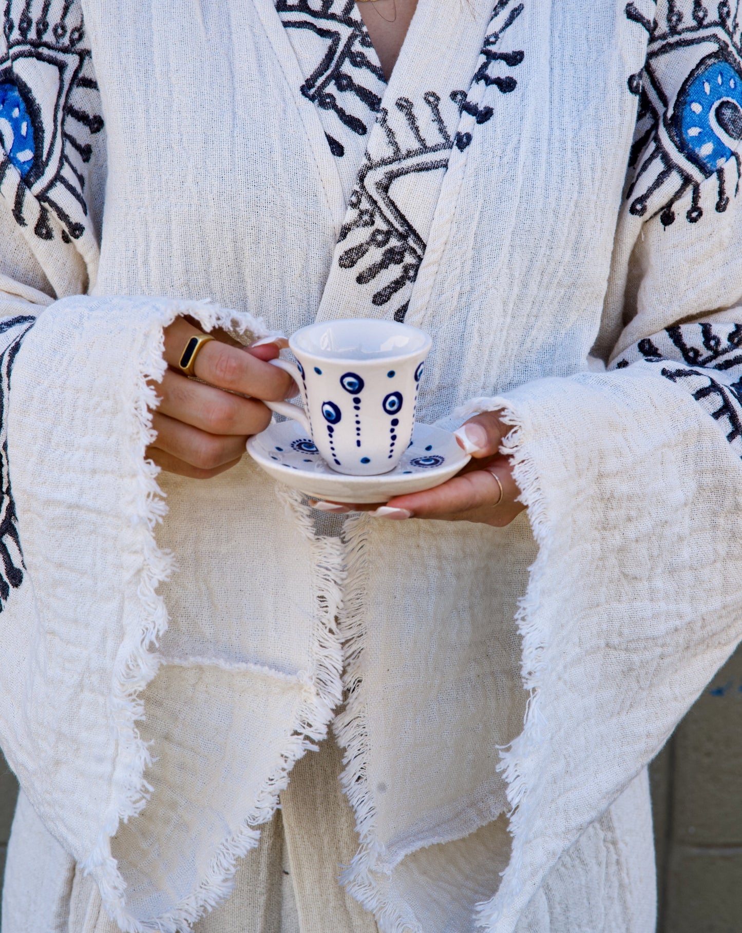 Evil eye robe