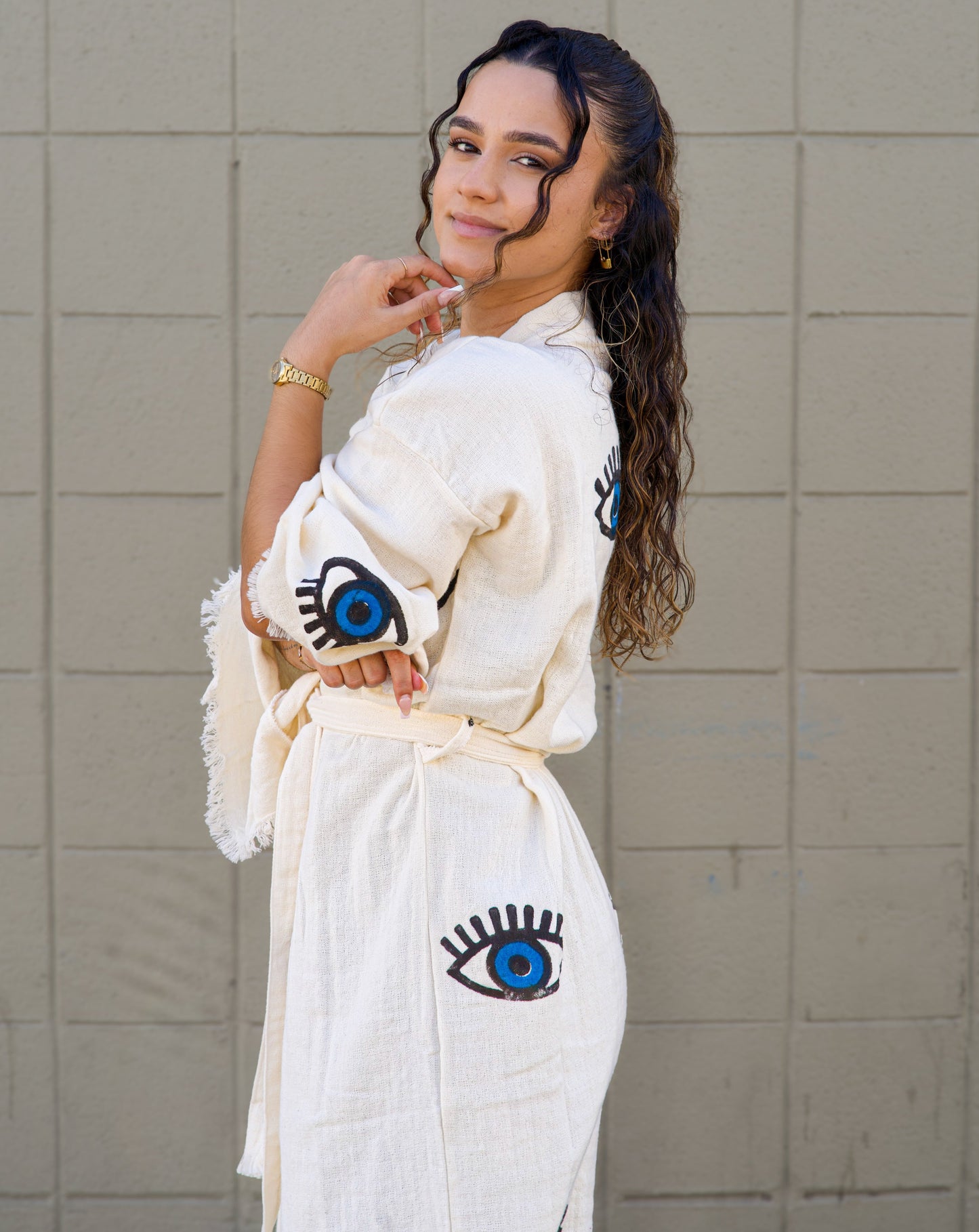 Evil eye robe