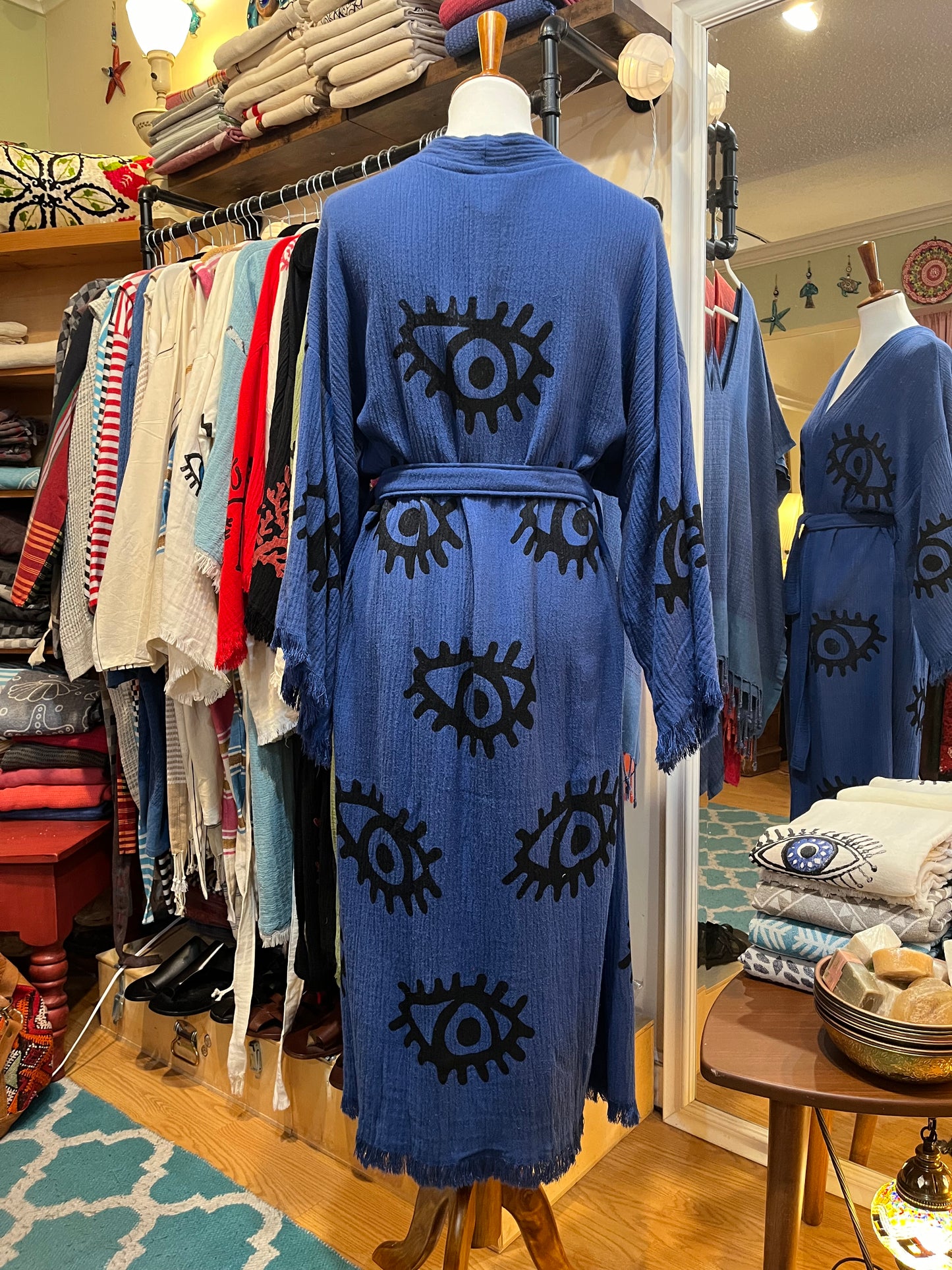 Blue Evil Eye Robe
