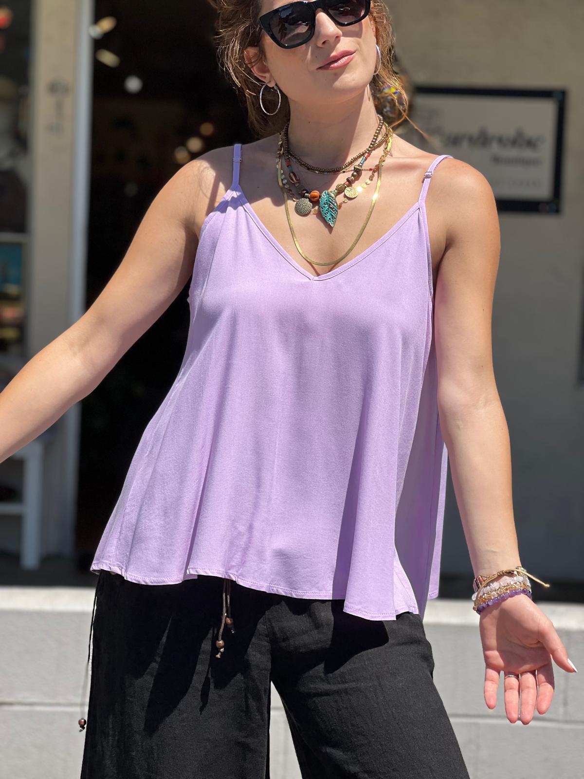Lıly Viscose Tunic with Adjustable Strap
