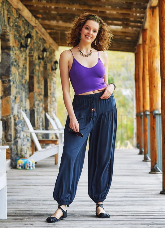 Drawstring Anthracite Pants