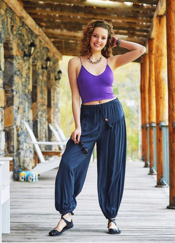 Drawstring Anthracite Pants