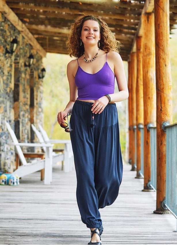 Drawstring Anthracite Pants