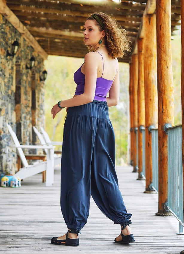 Drawstring Anthracite Pants