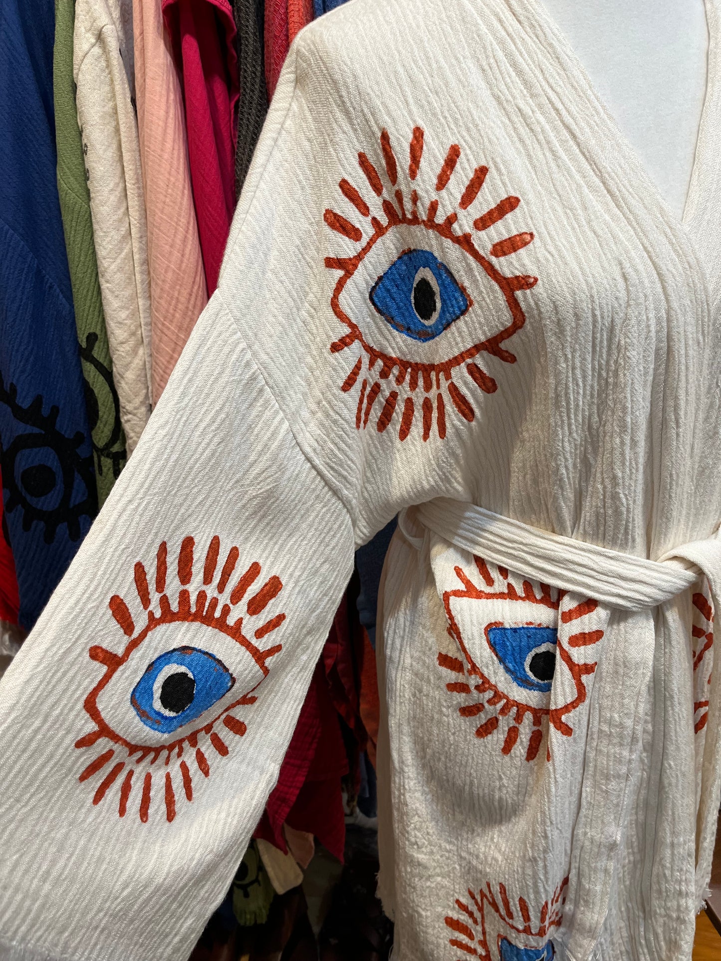 Short Evil Eye Robe