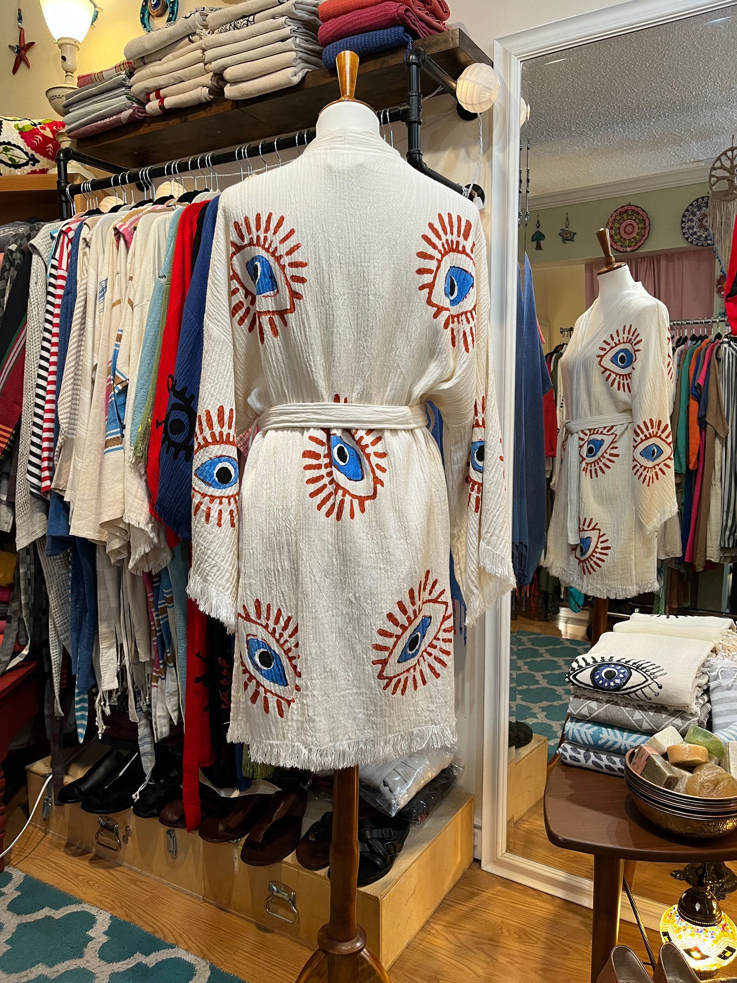 Short Evil Eye Robe