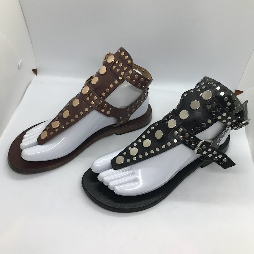 T-Strap Disco Strappy Sandals