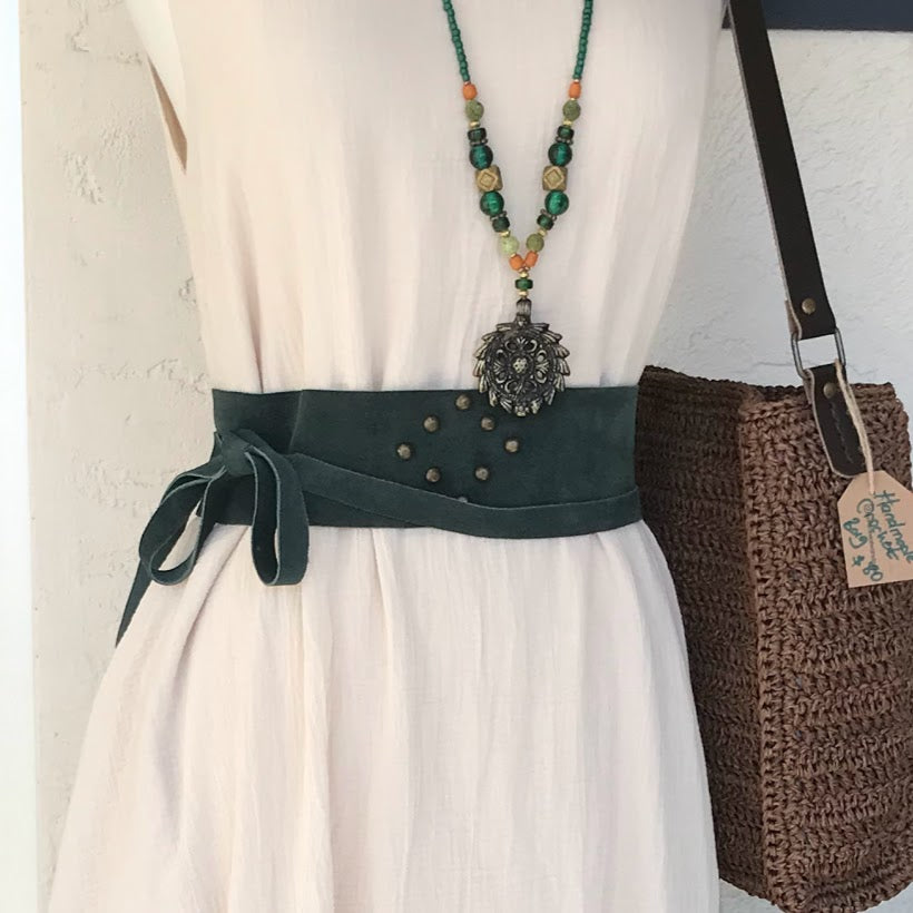 Leather Wrap Belt