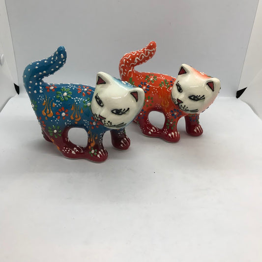 Standing Ceramic Cat