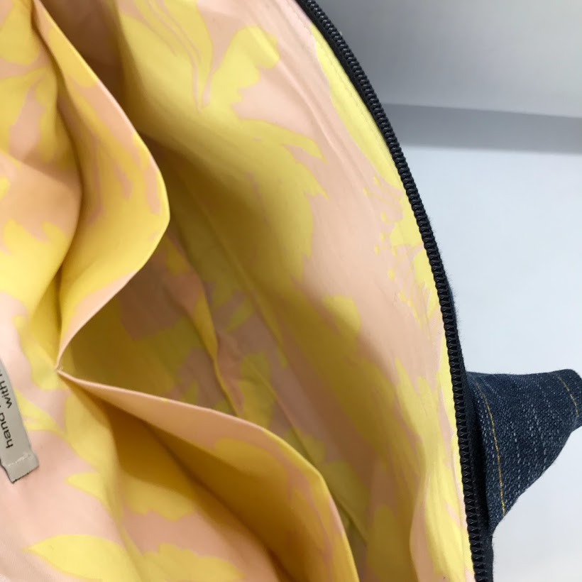 Jean Patchwork Shoulder Bag