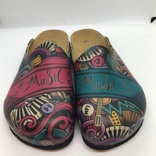 Music Slip On Clogs