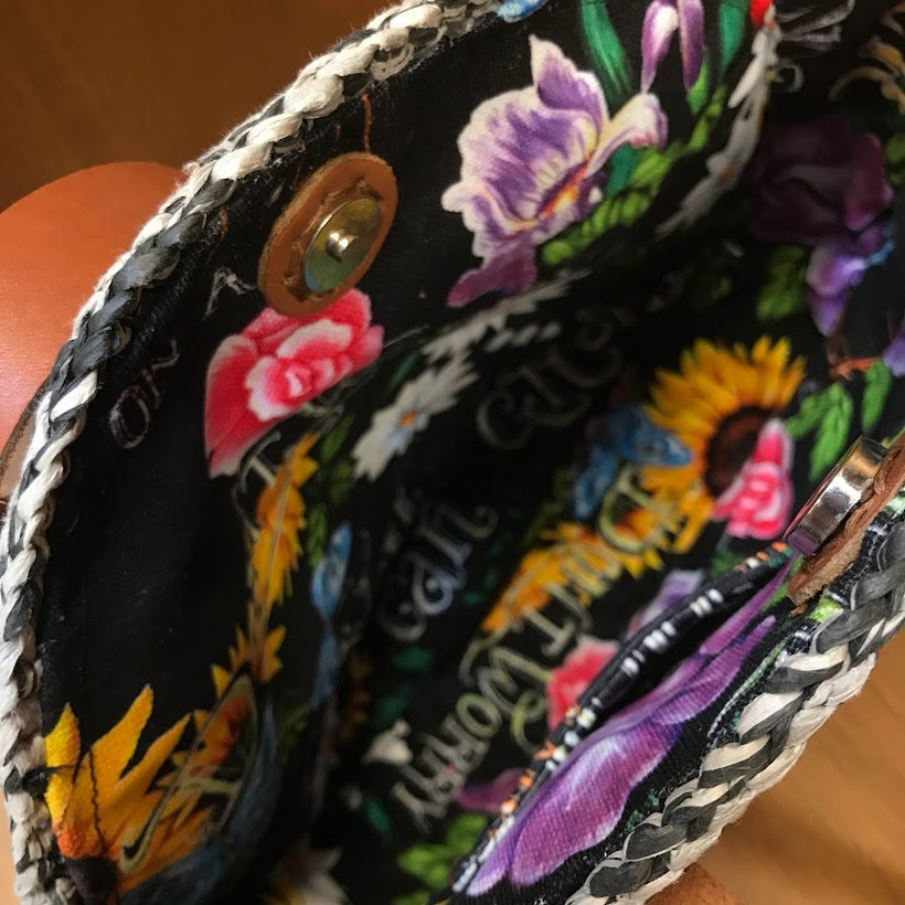 Woven Shoulder Bag