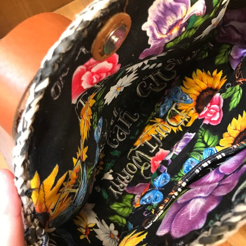 Woven Shoulder Bag