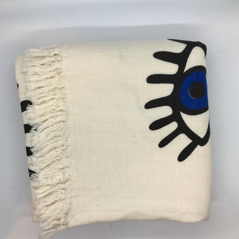 Evil Eye Turkish Towel