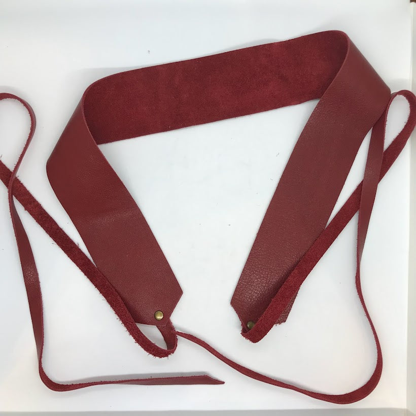 Leather Wrap Belt