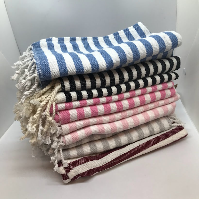 Striped Turkish Hand Towel
