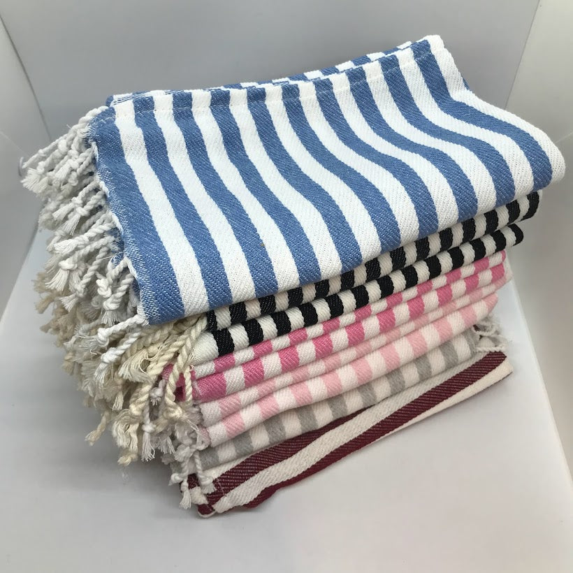 Striped Turkish Hand Towel