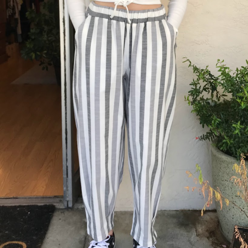 Striped Long Pants
