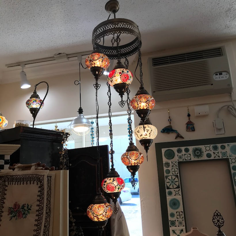 Hanging Globe Lamps
