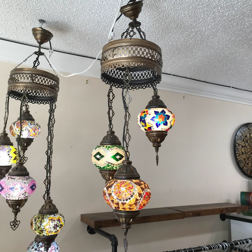 Hanging Globe Lamps