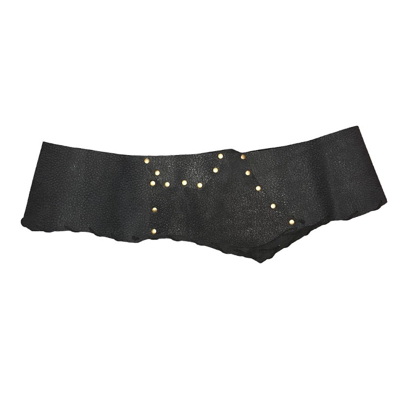 Black Leather Belt