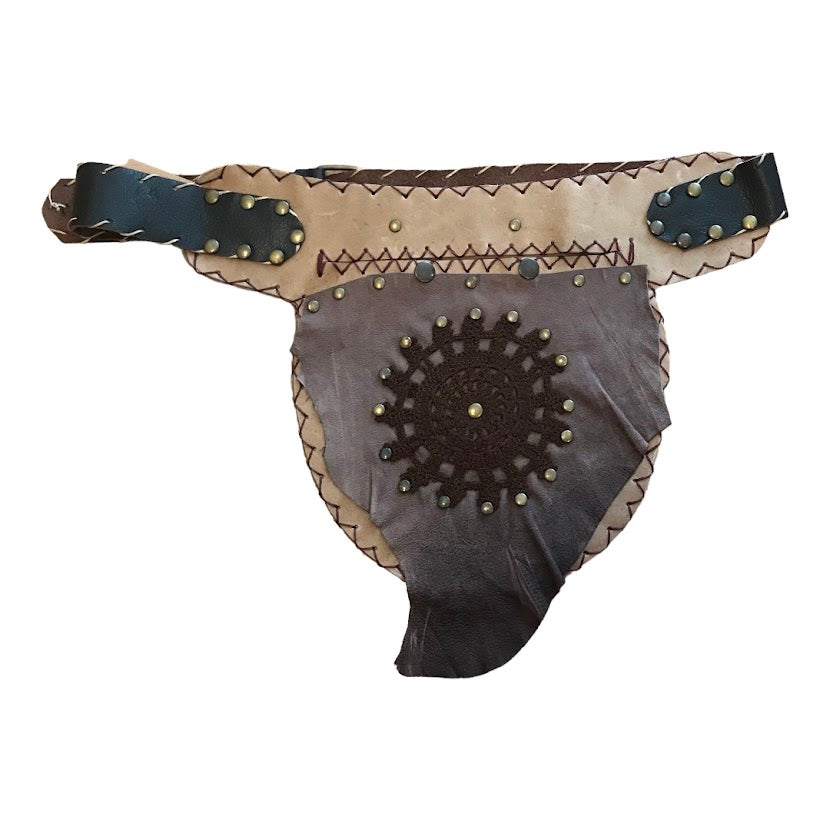 Handmade Leather Belt-Bags