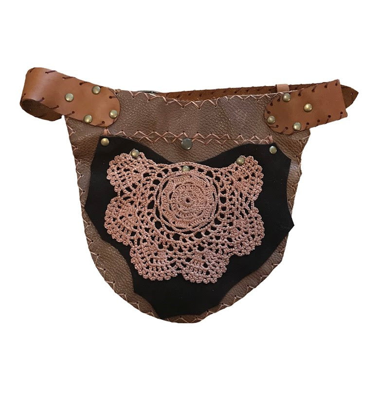 Handmade Leather Belt-Bags