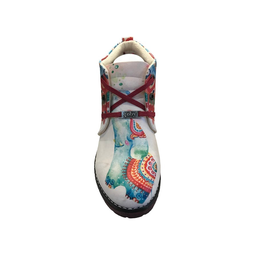 Patterned Boots