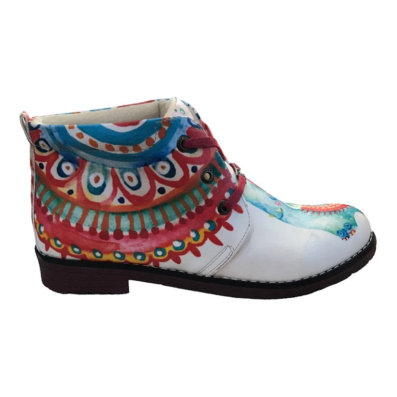 Patterned Boots