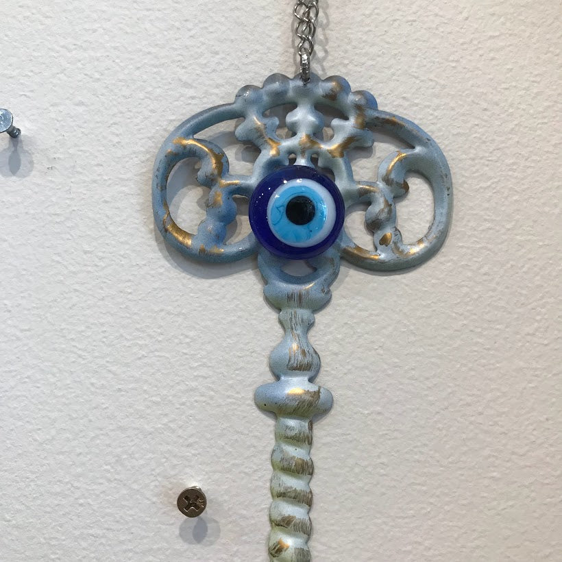 Evil Eye Key Wall Hanging