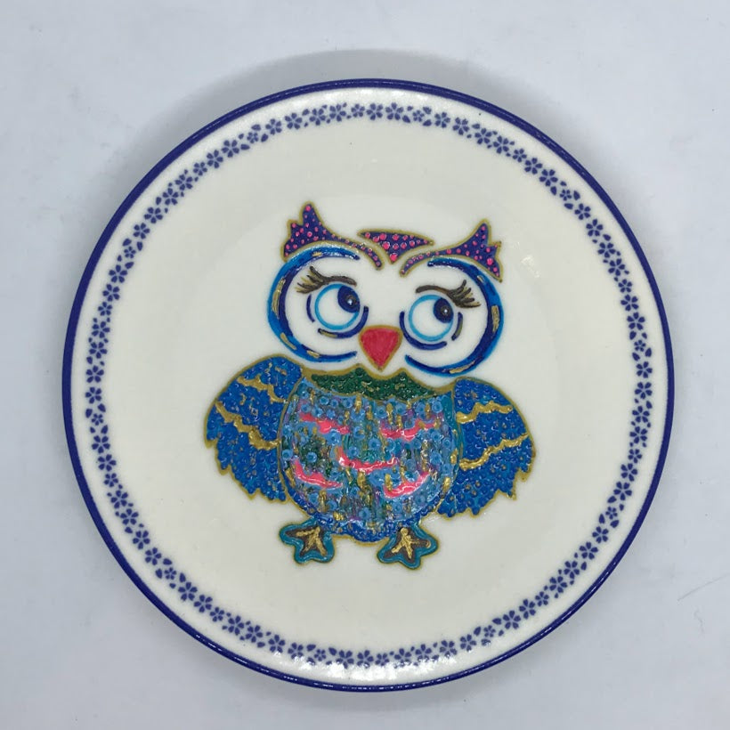 Decorative Owl Plate