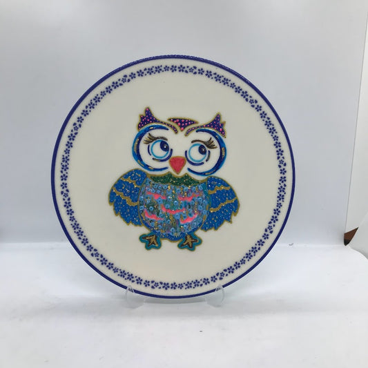 Decorative Owl Plate
