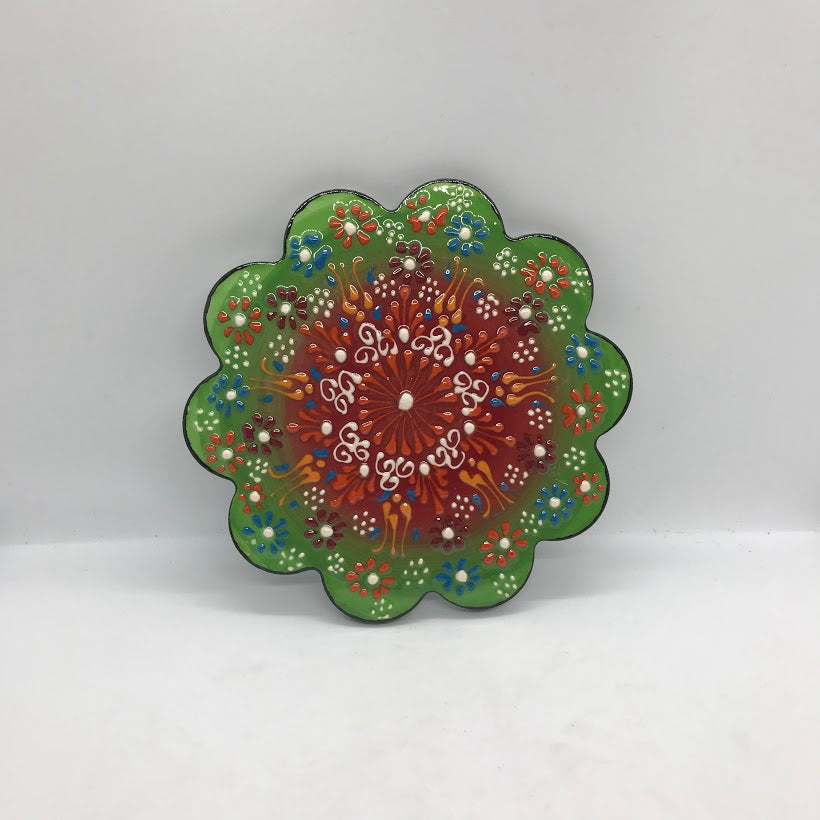Black Rim Ceramic Trivet - Large