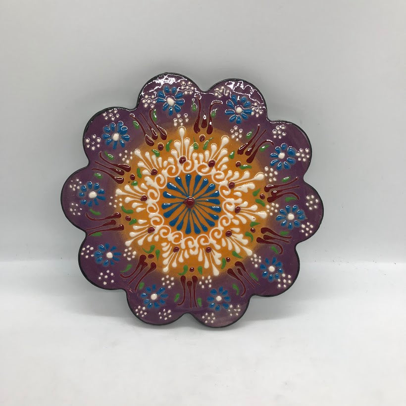 Black Rim Ceramic Trivet - Large