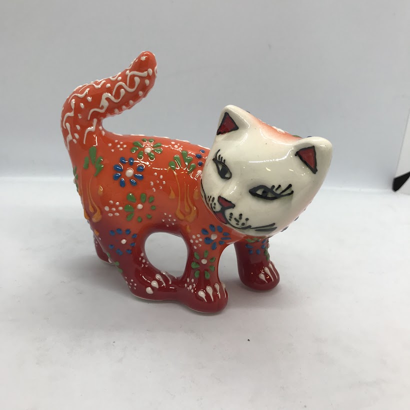 Standing Ceramic Cat
