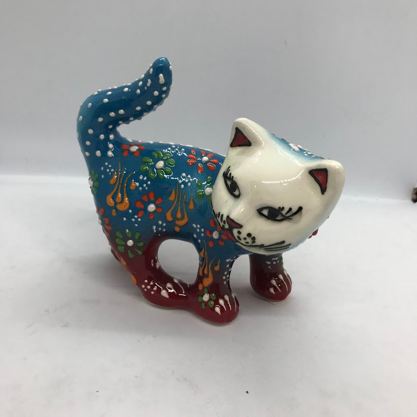 Standing Ceramic Cat