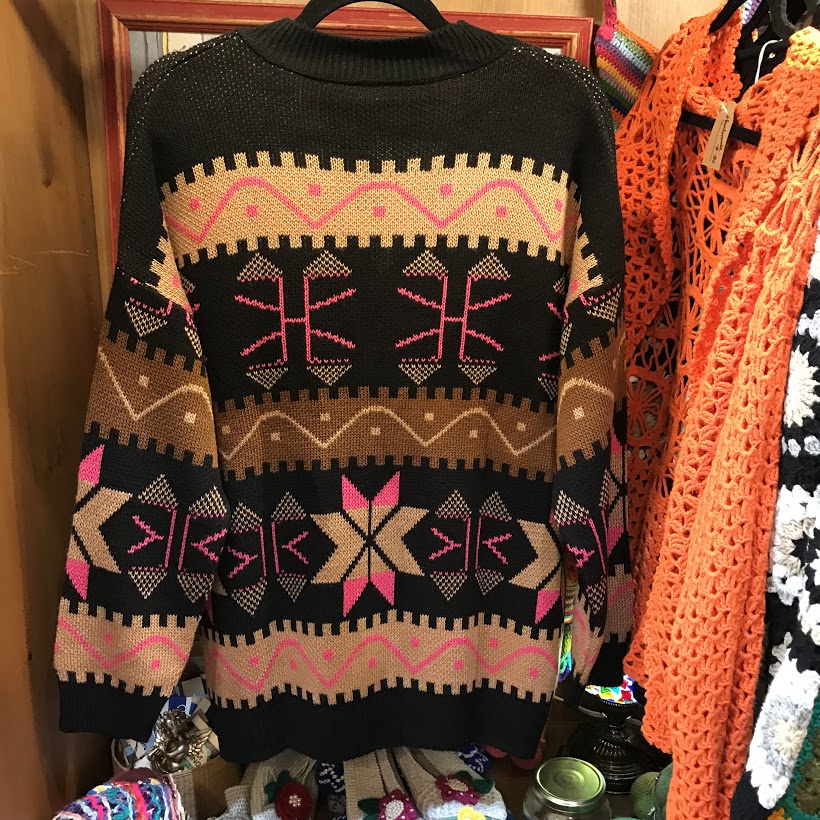 Brown Knitted Cardigan