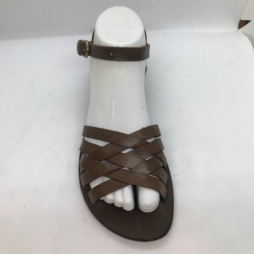Braided Strappy Sandals