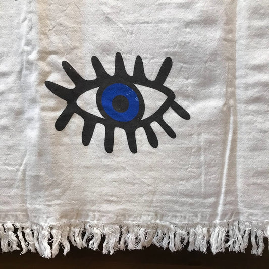 Evil Eye Turkish Towel