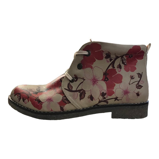 Floral Patterned Boots