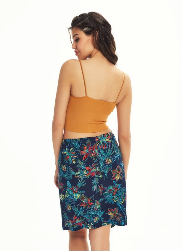 Mini Navy Blue Skirt